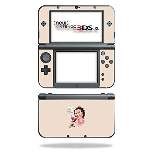 MightySkins Skin Compatible with Nintendo 3DS XL (2015) - Wine Cook | Protective, Durable, and Unique Vinyl Decal wrap Cover | Easy to Apply, Remove, and Change Styles | Made in The USA