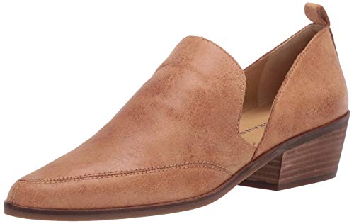 Lucky Brand Women's MAHZAN Loafer, Tan, 7 M US