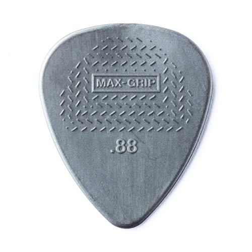 JIM DUNLOP Max-Grip Nylon Standard 0.88mm Guitar Picks - 24 Pack