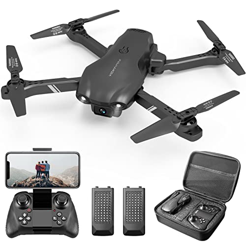 DRONEEYE V13 Drone with 1080P HD FPV Camera for kids Adults, Mini RC Quadcopter With Waypoint Functions,Headless Mode, Altitude Hold,Gesture Selfie,3D Flips,Beginners boy Toys Gifts