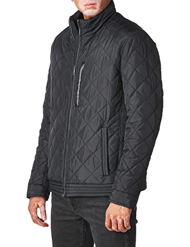 Cole Haan Men's Signature Quilted Jacket, Black, X-Large