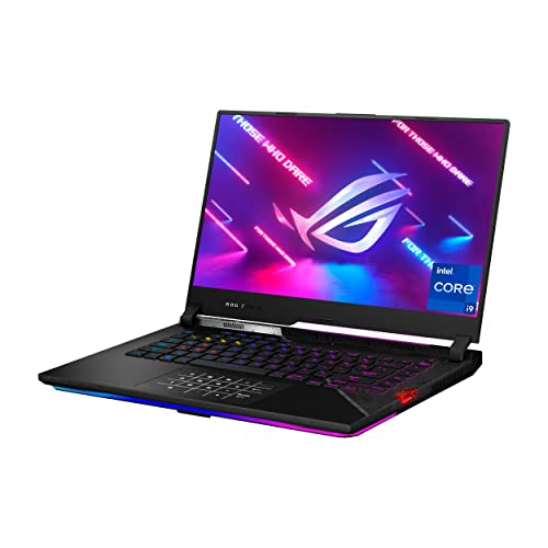 ASUS ROG Strix Scar 15 (2022) Gaming Laptop, 15.6” 300Hz IPS FHD Display, NVIDIA GeForce RTX 3070 Ti,Intel Core i9 12900H, 16GB DDR5, 1TB SSD, Per-Key RGB Keyboard, Windows 11 Home, G533ZW-AS94