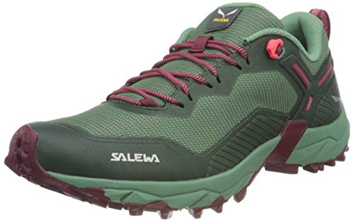 Salewa Ultra Train 3 Hiking Shoe - Women's Duck Green/Rhododendon 8.5