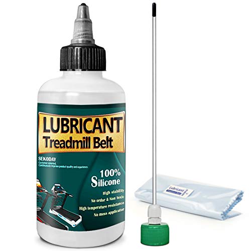 SEKODAY Silicone Treadnmill Belt Lubricants/Lubes | 4.2 Ounce, High Temperature Resistant and Stable Lubricant,with Hard Application Tubes and Precision Screw Caps for Easy Use