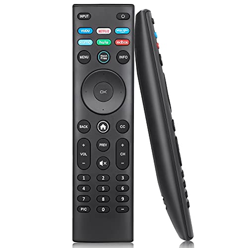 Universal Remote Control XRT140 for VIZIO Smart TV Remote Replacement XRT136 XRT260 Smartcast D, E, M, P, V, PX Series Smart TVs