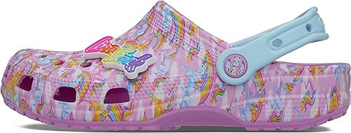 Crocs Unisex Classic Lisa Frank Clogs, Taffy Pink, Numeric_6 US Men