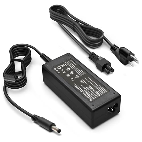 45W 19.5V 2.31A AC Adapter Laptop Charger for Dell Inspiron 11 13 14 17 15 3000 5000 7000 Series Inspiron 3147 3168 5378 7348 7352 7353 7378 3558 3567 5555 5559 7558 5755 5759 Power Supply Cord