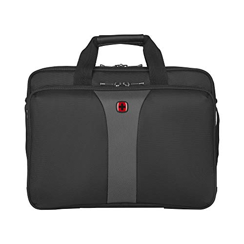 Wenger WA-7652-14F00 Legacy 16' Double Gusset Laptop Case, Black/Gray