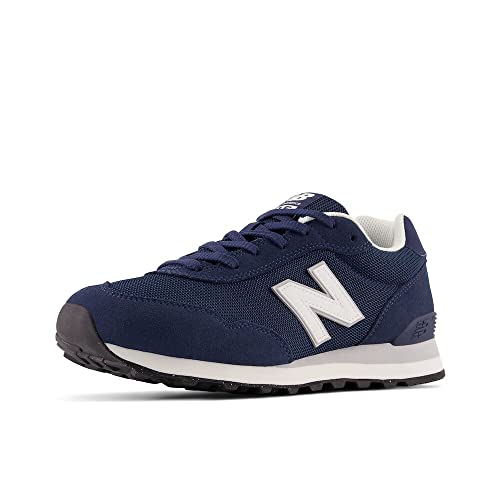 New Balance Men's 515 V3 Sneaker, Nb Navy/White/Aluminum Grey, 8.5