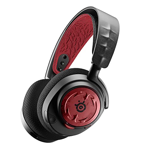 SteelSeries Arctis Nova 7 Wireless Multi-Platform Gaming Headset – Diablo IV Edition Dual 2.4 GHz & Bluetooth 38 HR Fast Charge Battery Free In-Game Item - PC, PS, Mac, Mobile, Switch