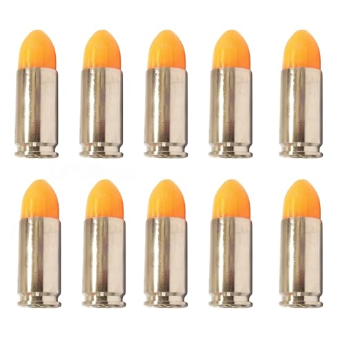 ST Action Pro 9mm Orange Safety Trainer Dummy Round 10 Rounds