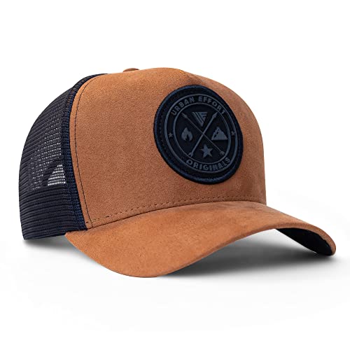 Urban Effort Mesh Trucker Hat - Adjustable Baseball Cap for Men and Women - For Mountaining, Hunting & Hiking