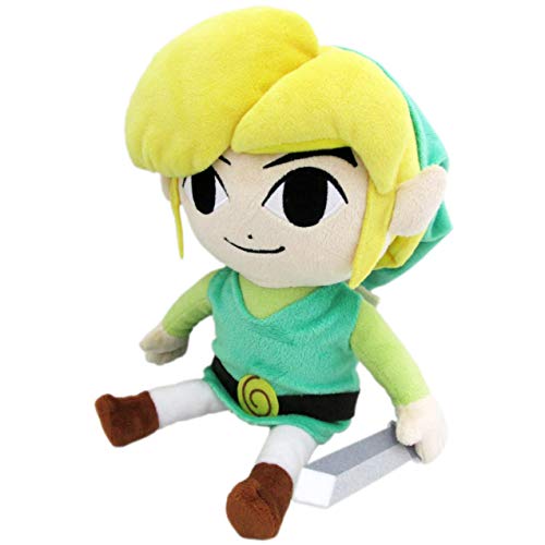 Little Buddy The Legend of Zelda The Wind Waker 8'' HD Link Plush, Multi-Colored