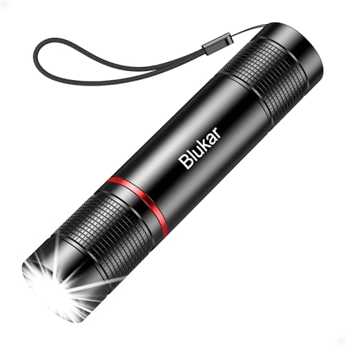 Flashlight Rechargeable,High Lumens Tactical Flashlight,Super Bright Small LED Flash Light-Zoomable,Adjustable Brightness,Long Lasting for Camping,Outdoors,Christmas Gifts Men&Women