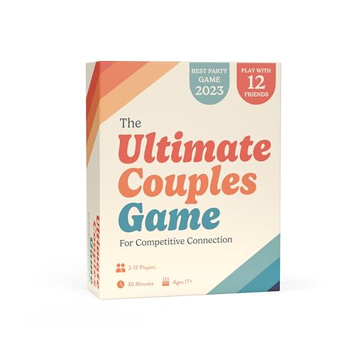 Revealing Adult Couples Game for Date Nights - Guess, Match, Flirt & Relationship Trivia Card Game, 2-12 Players