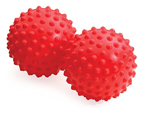 OPTP Franklin Easy Grip Ball Set (Pair) - Soft, Bumpy Inflatable Balls for Sensory Stimulation and Franklin Method Relaxation Exercises