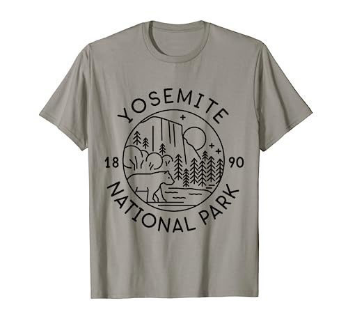 Yosemite National Park 1890 California T-Shirt