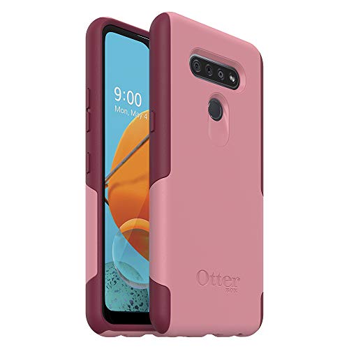 OtterBox COMMUTER SERIES LITE SERIES Case for LG K51 - CUPIDS WAY (ROSEMARINE PINK/RED PLUM)