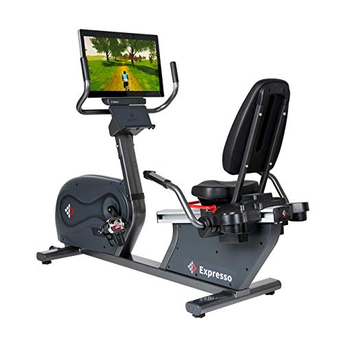 expresso interactive upright exercise bike