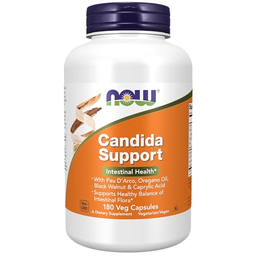 Now Foods - Candida Support - 180 Vegetarian Capsules (Pack of 1)