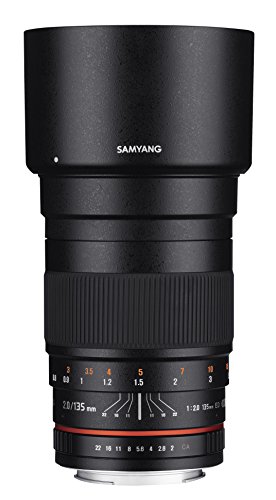 Samyang 135mm f/2.0 ED UMC Telephoto Lens for Canon EF Digital SLR Cameras