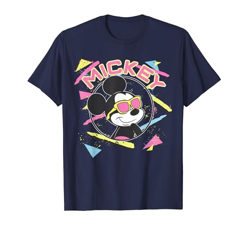 Disney Mickey And Friends Mickey Mouse 90's Portrait T-Shirt