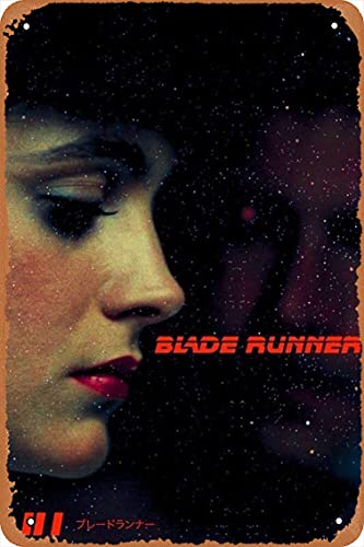 NIUMOWANG Metal Sign - bladerunner Tin Poster 12 X 8 Inches
