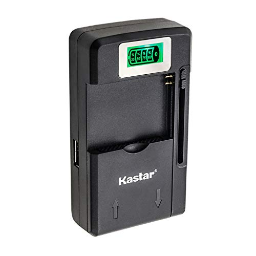 Kastar Intelligent Mini Travel Charger (with High Speed Portable USB Charge Function) for PDA Camera Li-ion Battery Digital Cameras Mp3 Mp4 Players Hand Held Gaming Devices PDAs, Z Cam E1 Camera