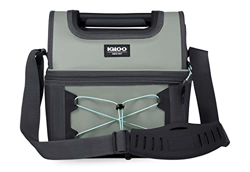 Igloo Gripper Maxcold Insulated 16-can Lunch Bag Cooler-Gray