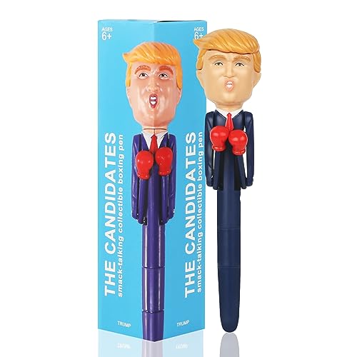 Jsuslife Trump Merchandise, Talking Trump Pen with Real Voice Funny Gifts for Men, Donald Trump Gifts Novelty Gifts for Adults, Gag Gifts Christmas Birthday Party Supplies