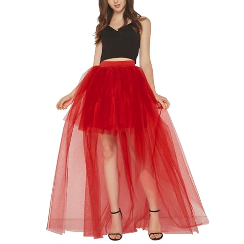 Black Bodycon Skirt Bed Skirts Red Tulle Dress Woman Gifts Under 25 Dollars Red Midi Skirts for Women Tulle Midi Skirt Algo De 2 Dolares Low Waist Skirt Cosas De 1 Dollar Ropa