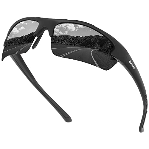 Duduma Mens sunglasses Polarized Sports Sunglasses for Men Fishing Cycling Running Golf Driving Glasses Tr62 Superlight Frame