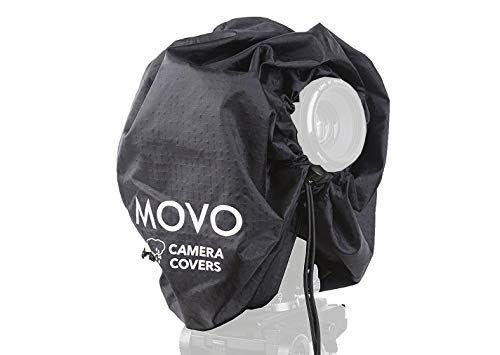Movo CRC11 Camera Rain Coat Rain Cover for DSLR Cameras and Mirrorless Cameras and Lens (Junior Size: 11' x 14.5')
