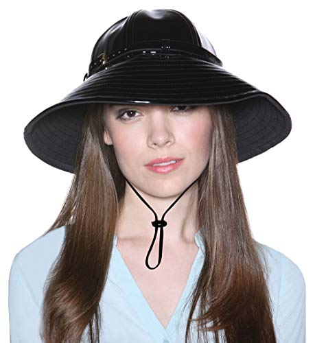 VINRELLA Rain & Sun Hat, Bucket Hat, Great for Travel & Hiking, Sleek Rain Hat Waterproof for Women, Waterproof Hat for Women