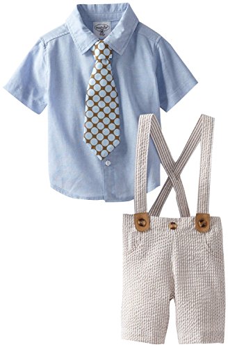 Mud Pie Baby-boys Newborn Toddler Boys Suit W/shirt, Tie (12-18 Months)