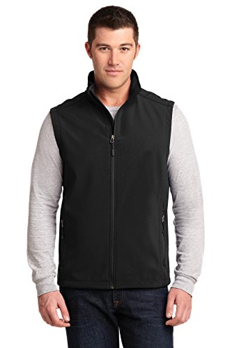 Port Authority Men's Core Soft Shell Vest XL Black