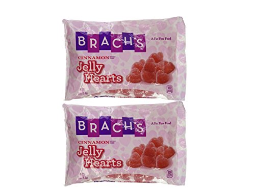 Brachs Cinnamon Jelly Hearts 2 Pack