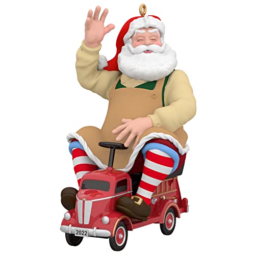 Hallmark Keepsake Christmas Ornament 2022 Year-Dated, Santa with Toys