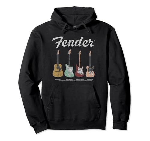 Fender Vintage Guitar Lineup Pullover Hoodie