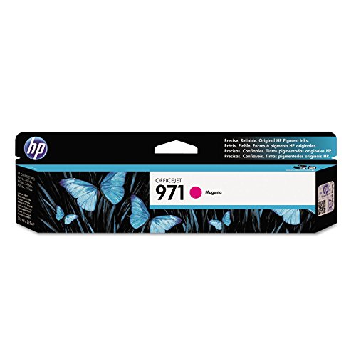 HP 971 | PageWide Cartridge | Magenta | Works with HP OfficeJet Pro X451, X476, X551, X576 | CN623AM