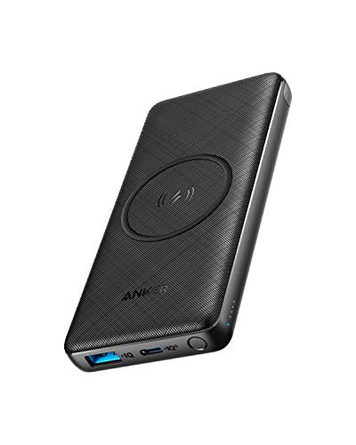 ANKER PowerCore III 10,000 mAh Wireless Portable Charger with Qi-Certified 10W Wireless Charging and 18W USB-C Quick Charge for iPhone 14/14 Plus/14 Pro/14 Pro Max, iPad, AirPods, and More