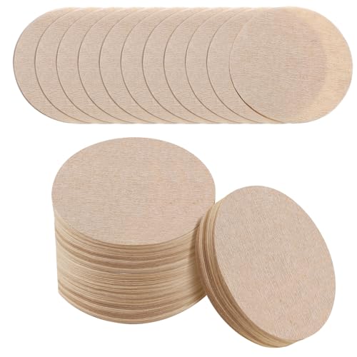 600 PCS Unbleached Coffee Filters Replacement Round Coffee Filters Disposable Paper Filters