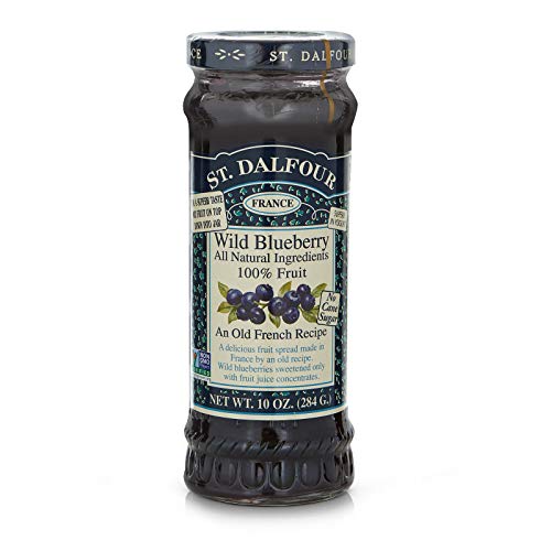 St. Dalfour Wild Blueberry Conserves - 10 oz - 2 Pack