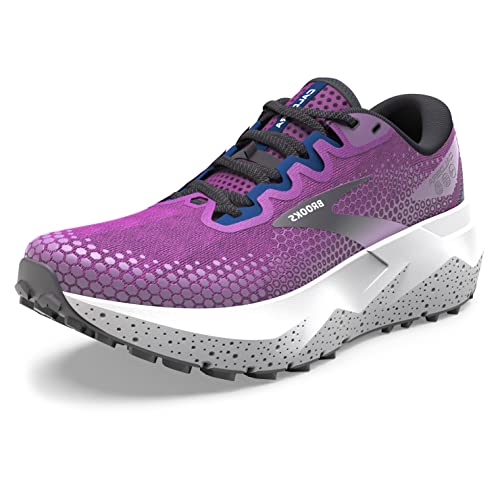 Brooks Women’s Caldera 6 Trail Running Shoe - Purple/Violet/Navy - 10 Medium