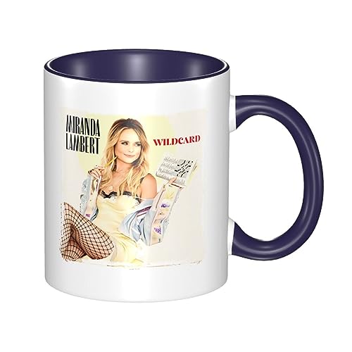 ZZZZS Miranda Music Lambert Singer Wildcard Mug Coffee Tea Cup Mugs For Birthday Gift Home Kitchen Office 12Oz