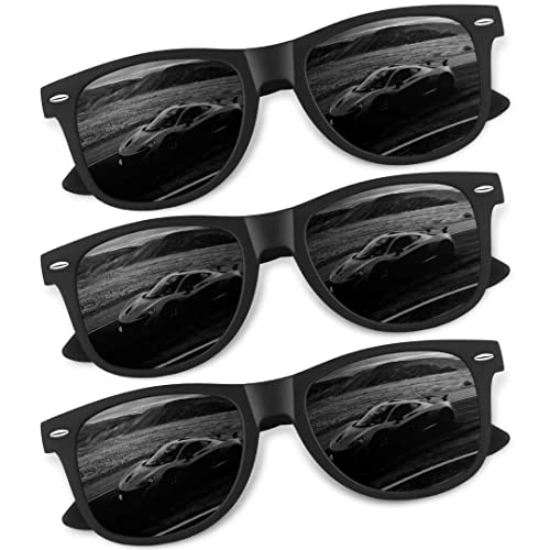 CGID Retro Polarized Sunglasses for Men Women,Lightweight UV400 Protection Shades,3 Pack