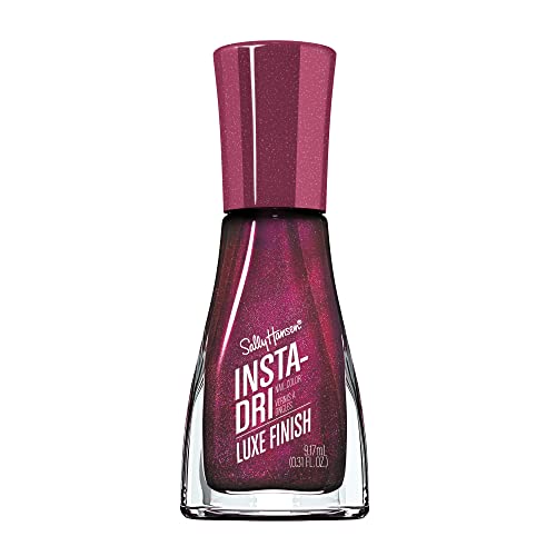 Sally Hansen Insta-Dri Nail Polish, Luxe Finish Collection, The Queens Velvet, 0.31 fl oz