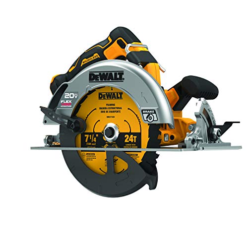 DEWALT DCS573B 20V MAX* 7-1/4 in. Brushless Cordless Circular Saw with FLEXVOLT ADVANTAGE (Tool Only)