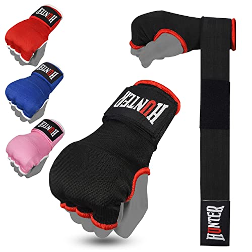 HUNTER Gel Padded Inner Gloves with Hand Wraps for Boxing(Set of 2)