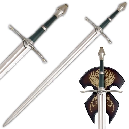 United Cutlery Lord of The Rings Sword of Strider | Officially Licensed Replica & Collectible | 47' Overall Length | 36' Stainless Steel Blade